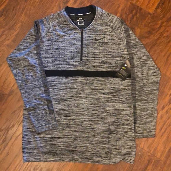 Nike Other - Dri Fit Wolf Gray Nike pullover Sweater